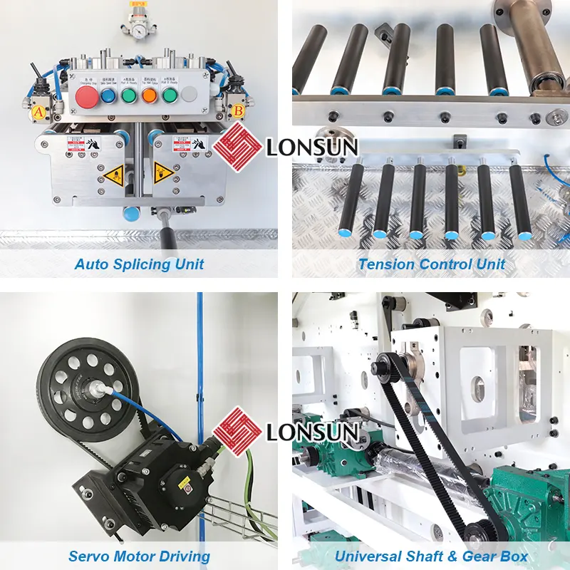 Forro de calcinha feminino automático de alta velocidade que faz a máquina linha de produção de absorvente higiênico com controle servo completo