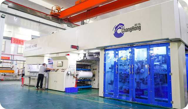 Linha de impressão de filme Pe