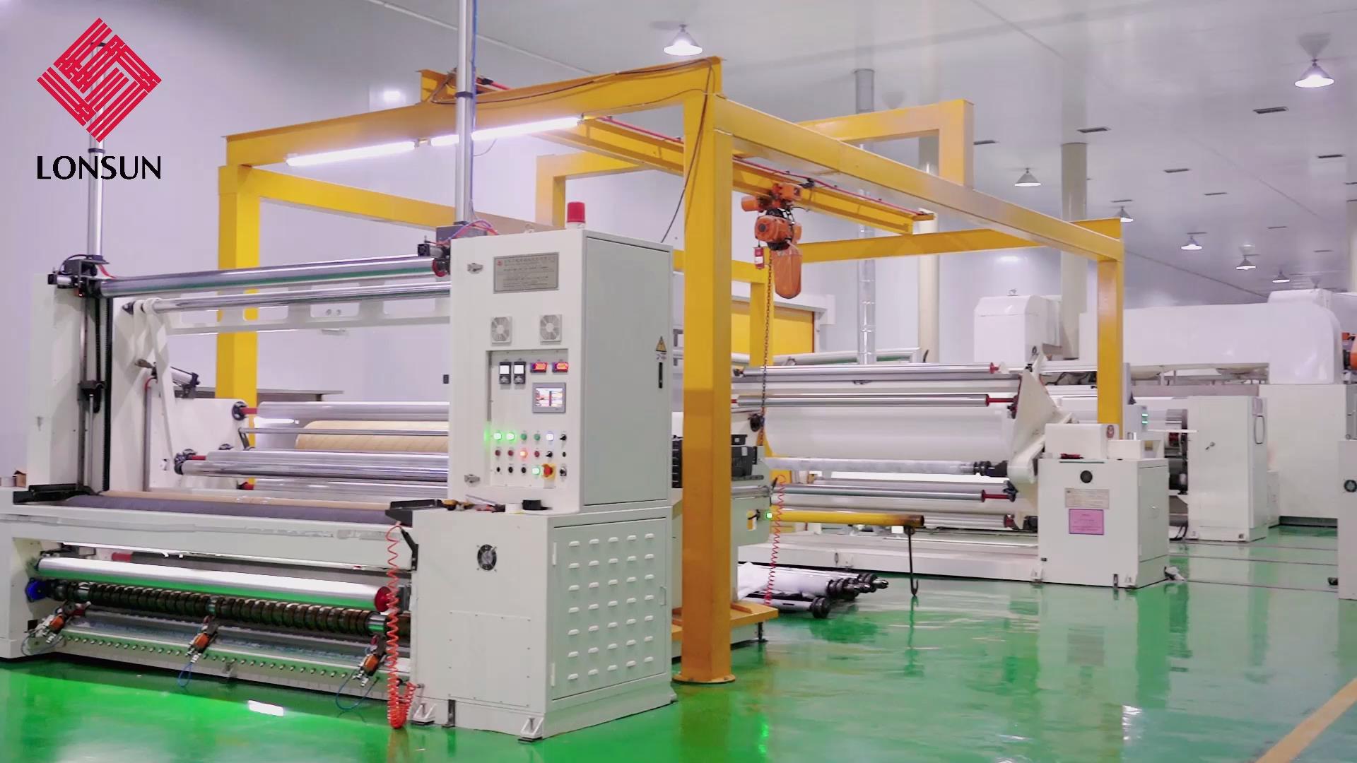 Ar quente através de tecido não tecido