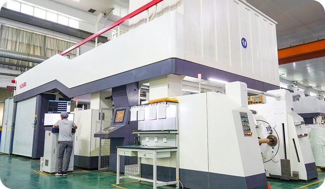 Linha de impressão de filme Pe